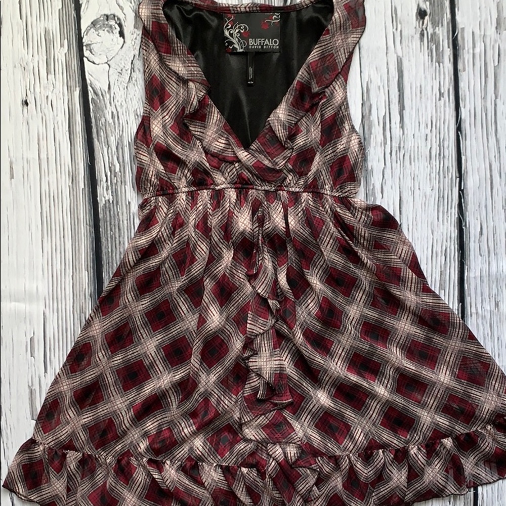 Plaid dress
